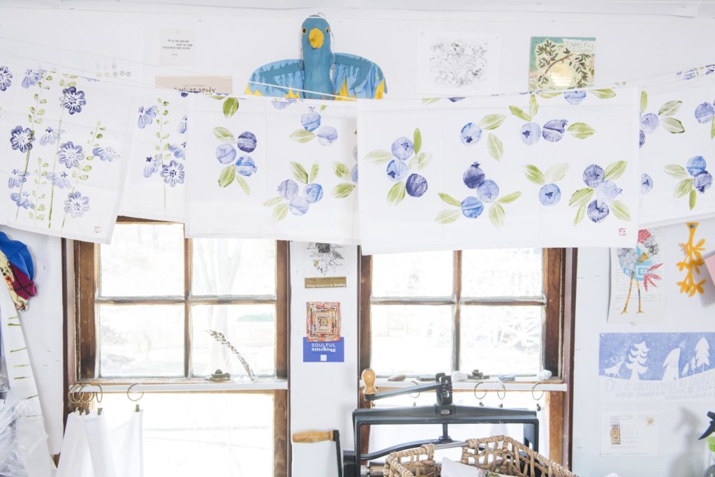 edible MAINE - Bright, Pretty Flours in the Kitchen