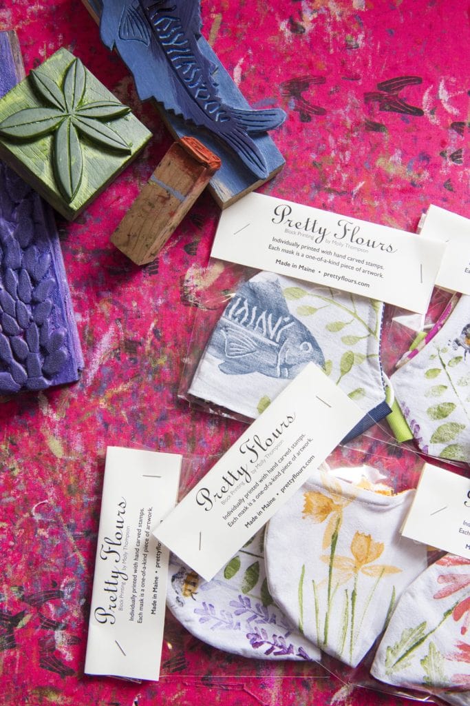 edible MAINE - Bright, Pretty Flours in the Kitchen