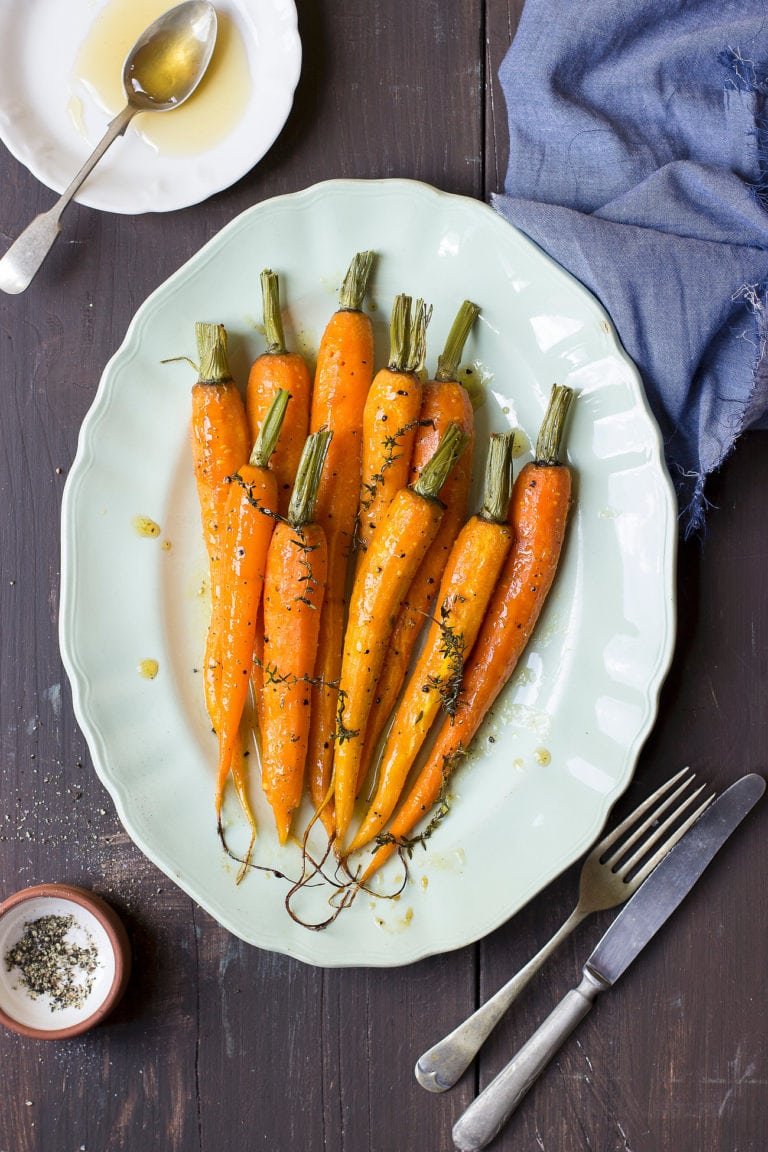 edible MAINE - Young Carrots with Lemon, Thyme, and Olive Oil