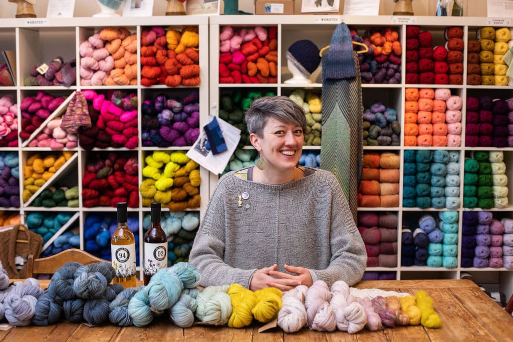 edible MAINE - Knit One, Sip Two