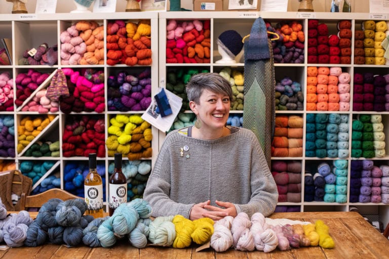 edible MAINE - Knit One, Sip Two