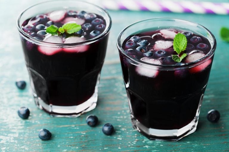 edible MAINE - Blueberry Simple Syrup