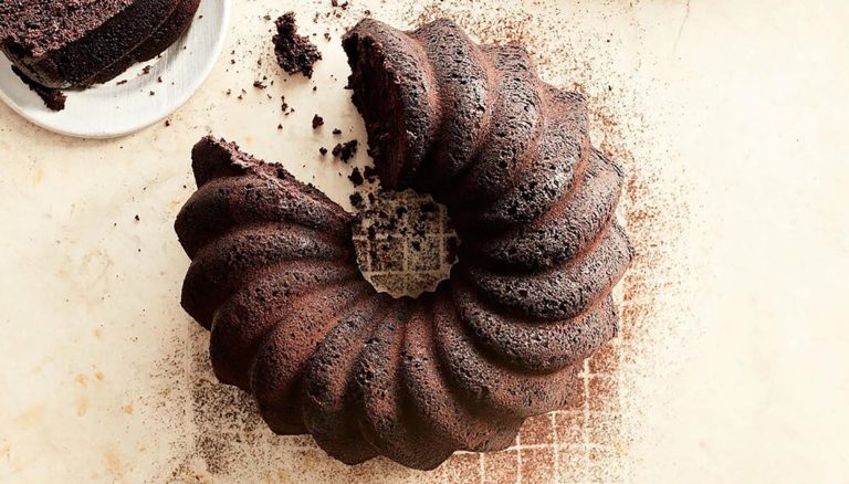 edible MAINE - Black-Licorice Chocolate Bundt Cake