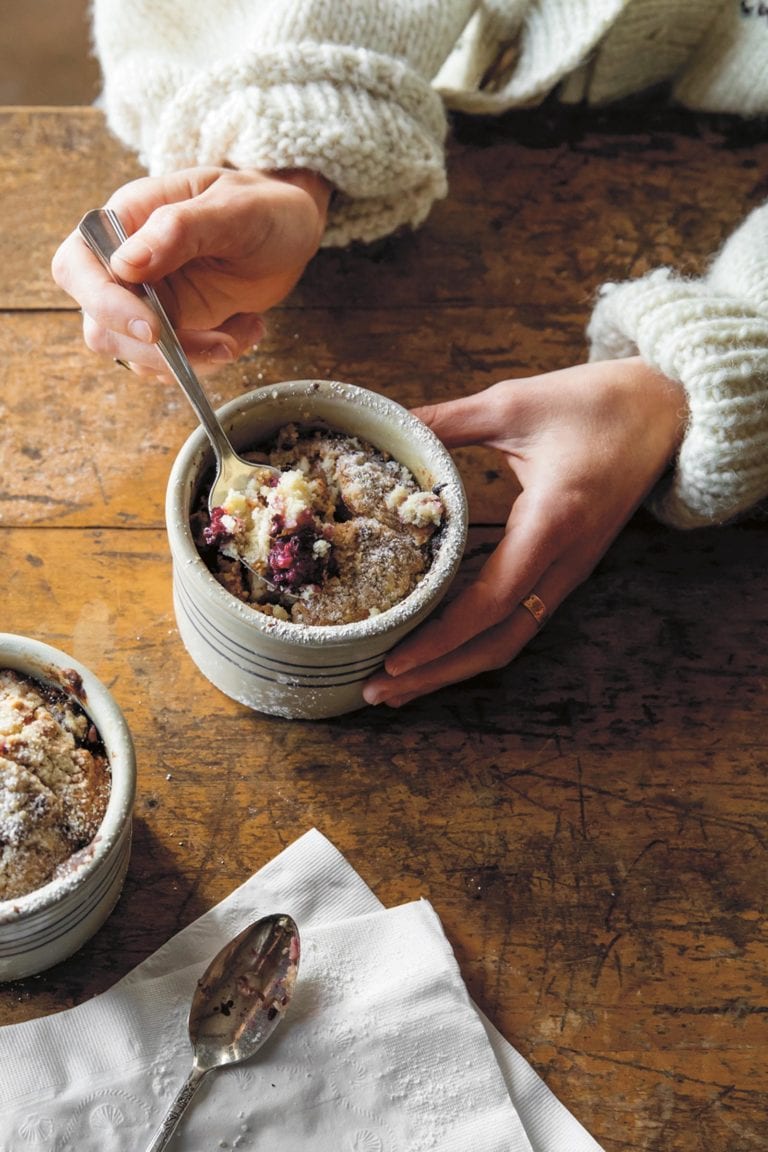 edible MAINE - Blackberry Buckle