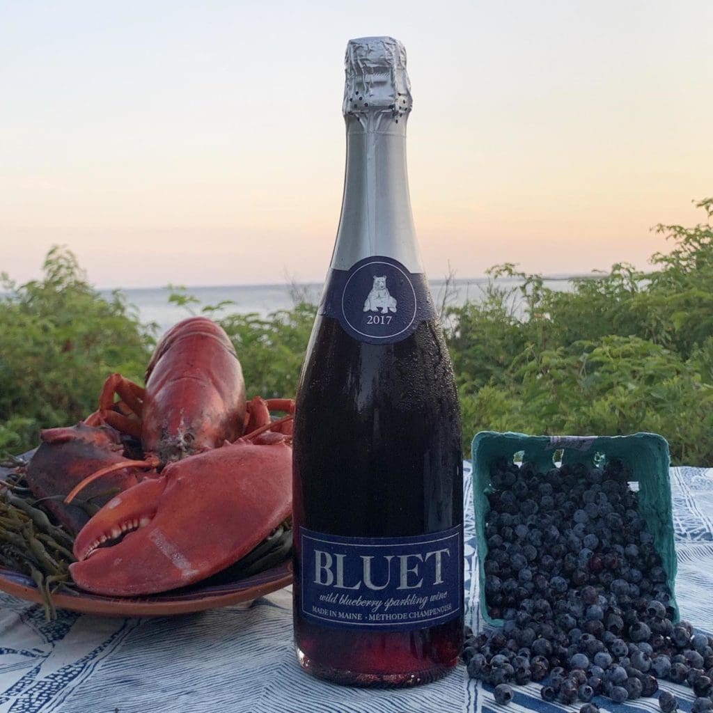 edible MAINE - Bubbles and Berries in Bottles and Cans