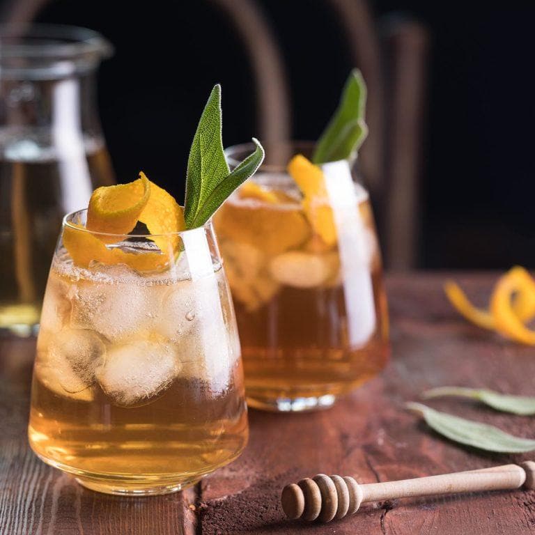 edible MAINE - Honey Sage Simple Syrup