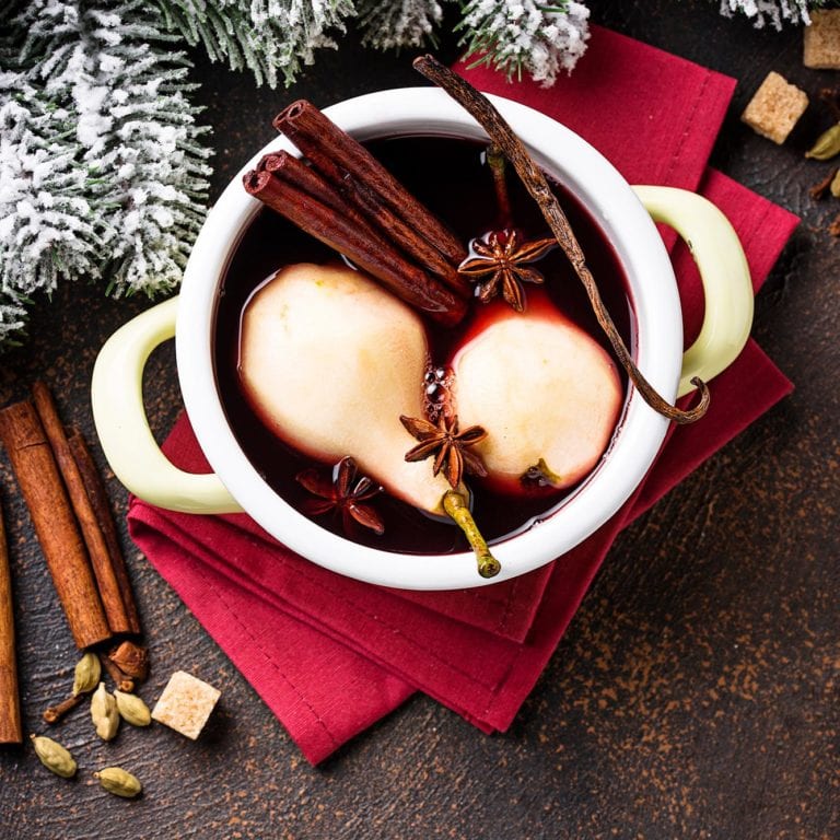 edible MAINE - Smoky and Spiced Pear Simple Syrup