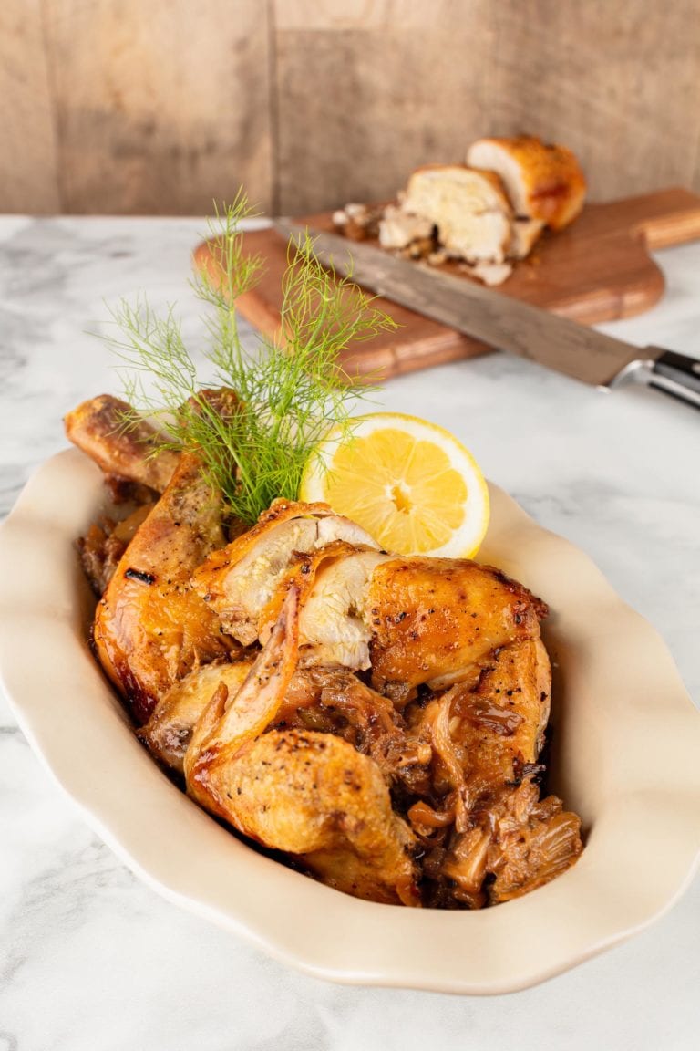 edible MAINE - Fennel Roasted Chicken