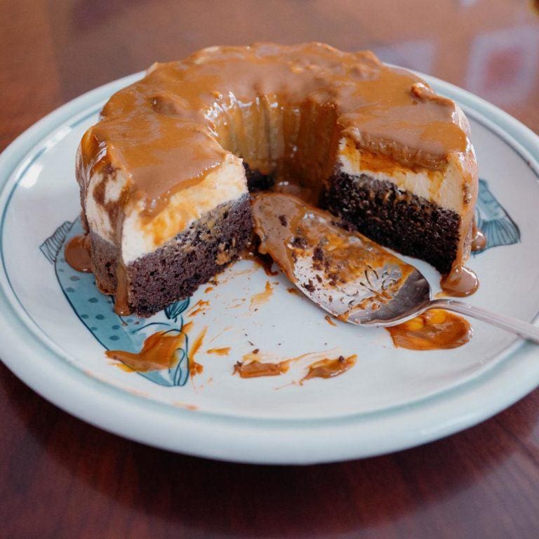 edible MAINE - Flan Impossible