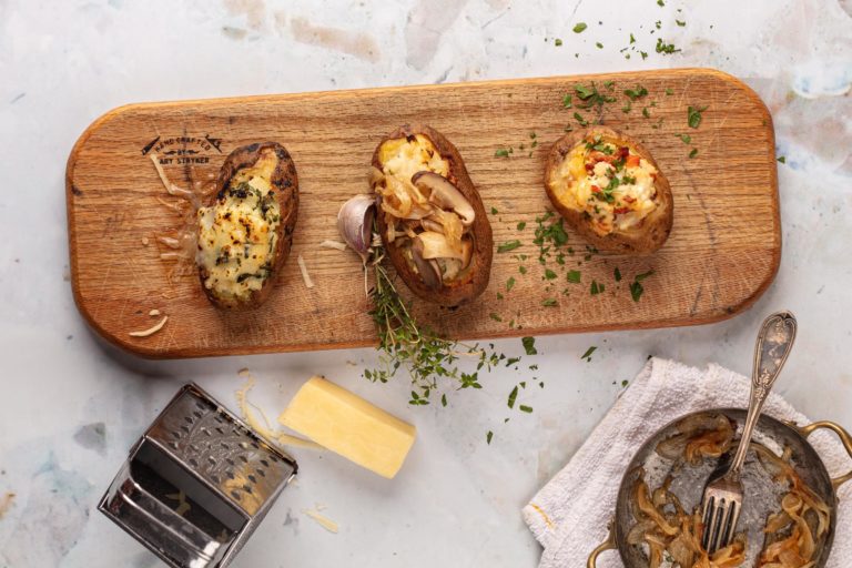 edible MAINE - Twice-Baked Potatoes
