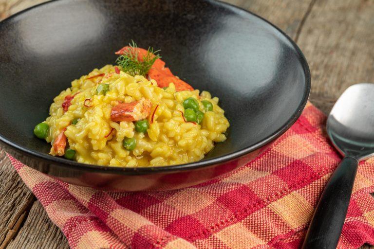 edible MAINE - Lobster, Fennel, and Saffron Risotto