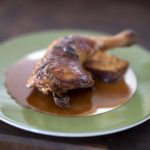 edible MAINE - Roasted Chicken Legs with Bourbon-Maple Glaze
