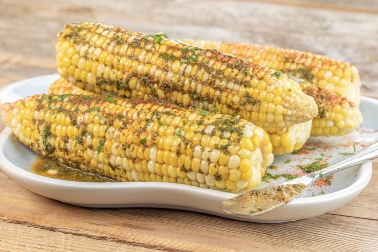 edible MAINE - Corn with Cilantro-Cumin Butter