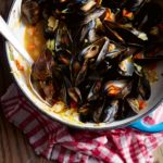 edible MAINE - Mussels Bouillabaisse with Rouille