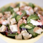 edible MAINE - Springtime Lobster Panzanella Salad with Lemon Dijon Vinaigrette