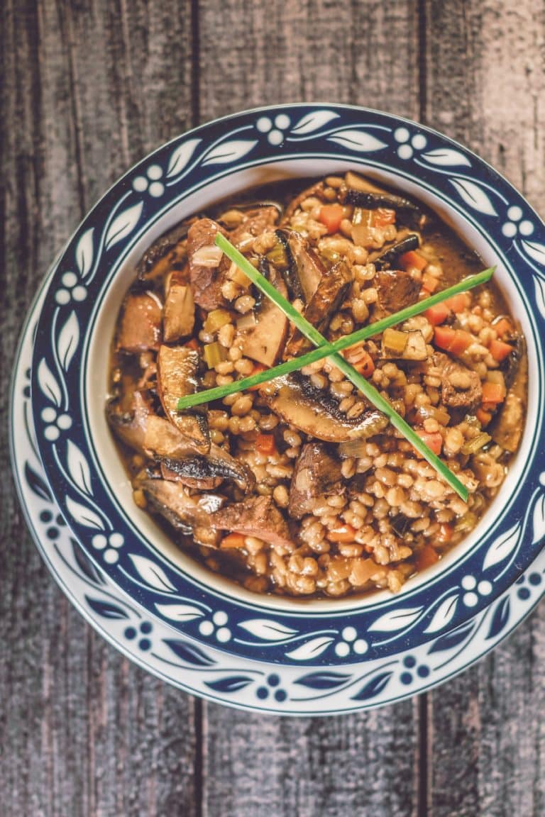 edible MAINE - Beef, Barley, and Portobello Mushroom Soup