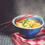 edible MAINE - Thai Coconut Broth with Lobster Wontons