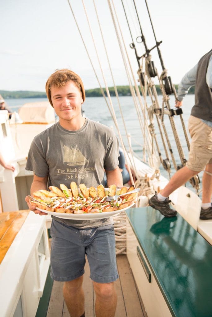 edible MAINE - Three Squares at Sea