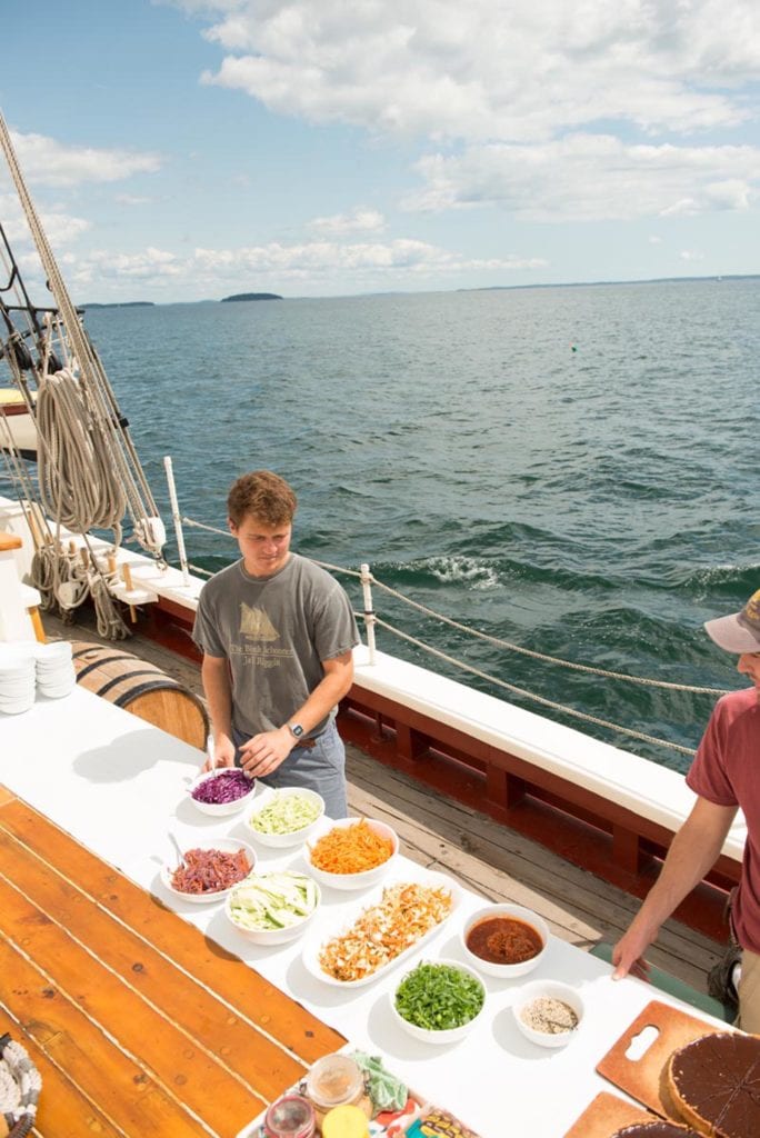 edible MAINE - Three Squares at Sea