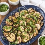 edible MAINE - Grilled Eggplant with Tahini Sauce