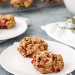 edible MAINE - Strawberry Thyme Buckwheat Scones