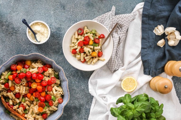 edible MAINE - Summer Vegetable Pasta