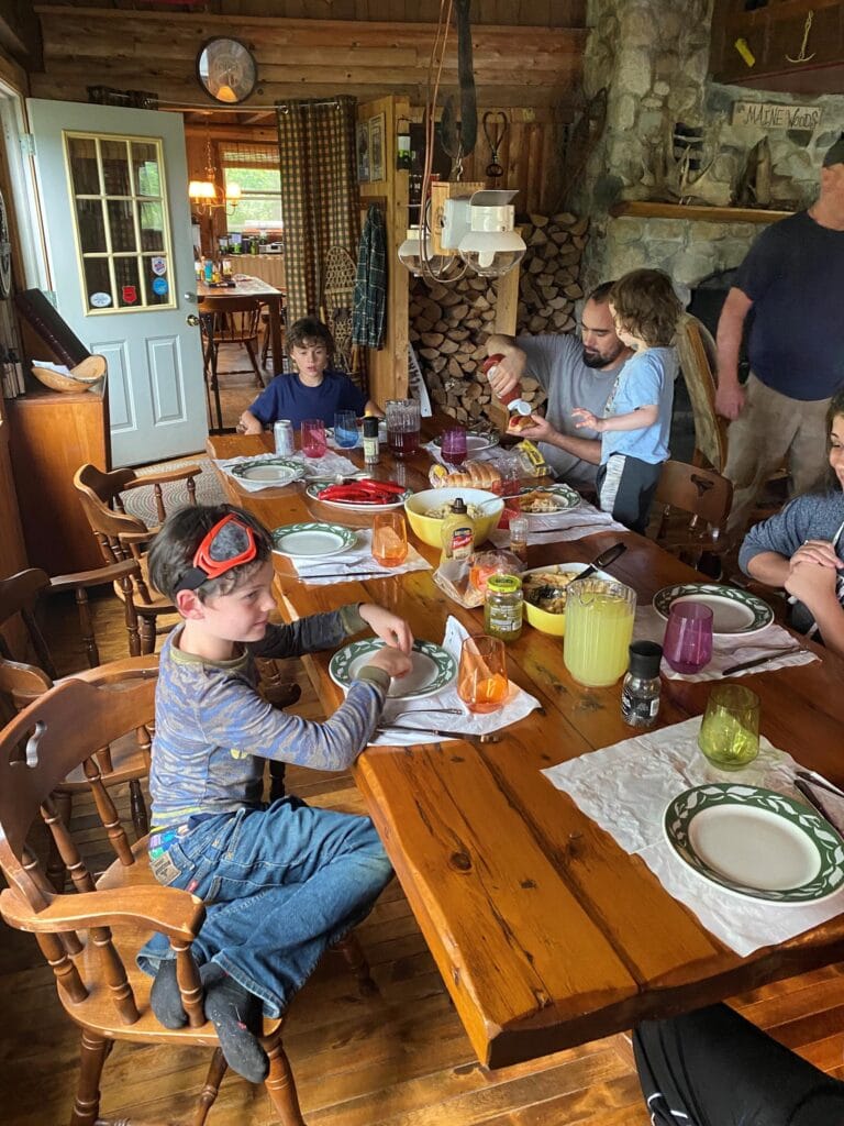 edible MAINE - Unplug at Buckhorn Camps