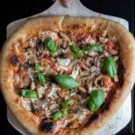 edible MAINE - Sausage and Mushroom Pizza