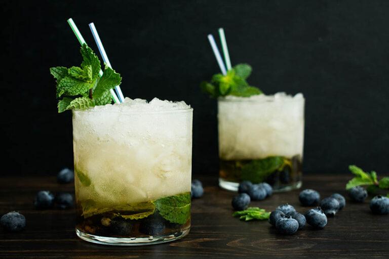 edible MAINE - Blueberry Maple Mint Julep