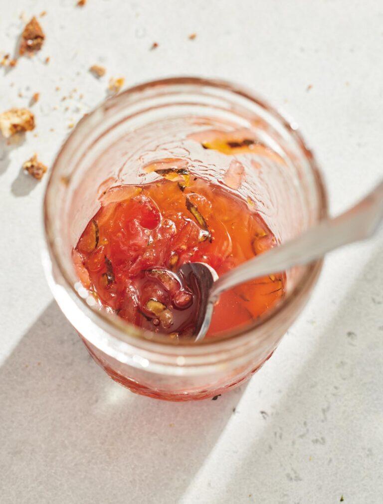 edible MAINE - Zucchini-Strawberry Jam