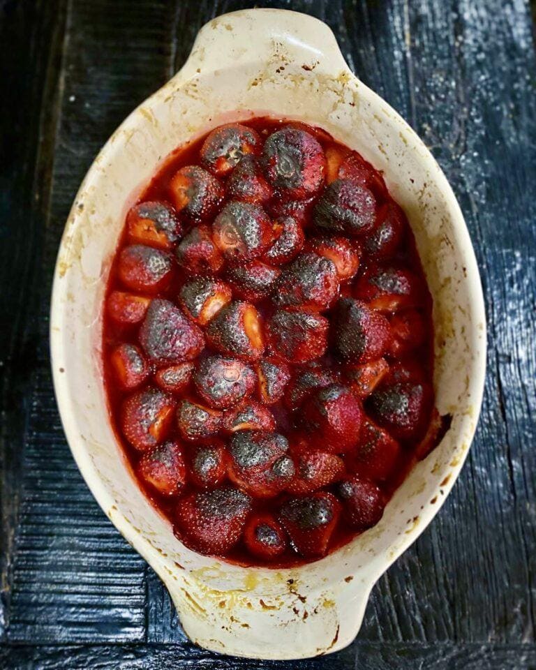 edible MAINE - Roasted Strawberries