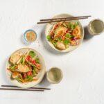 edible MAINE - Kohlrabi, Purple Carrot, and Green Bean Slaw