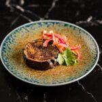 edible MAINE - Eggplant Steaks with Black Garlic and Ginger Glaze