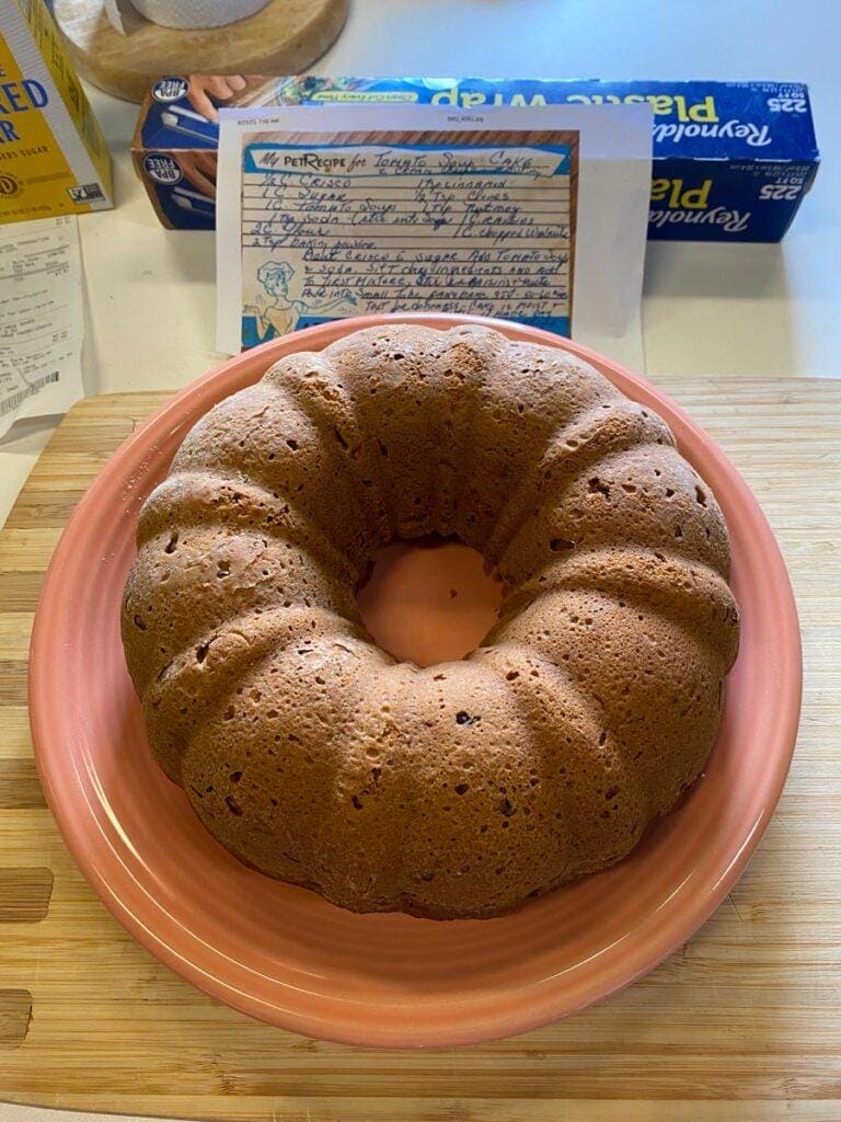 edible MAINE - Tomato Soup Cake
