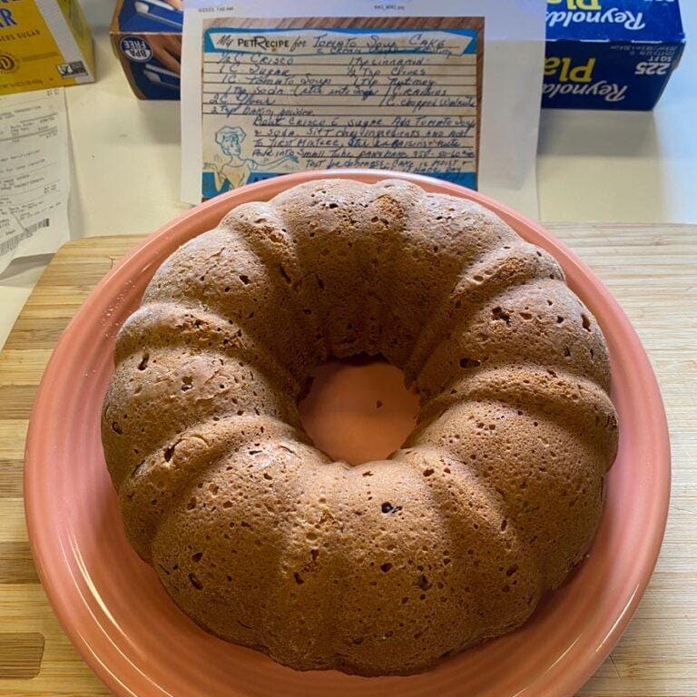 edible MAINE - Tomato Soup Cake