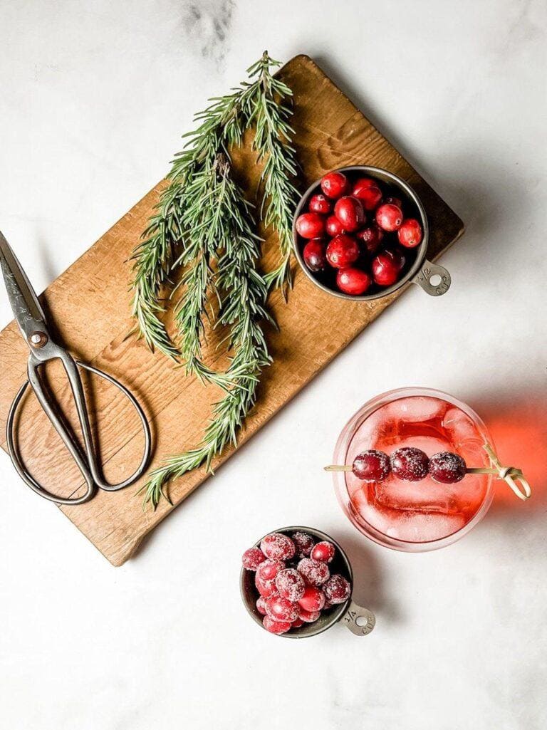 edible MAINE - Cranberry Spice Jell-O Shots