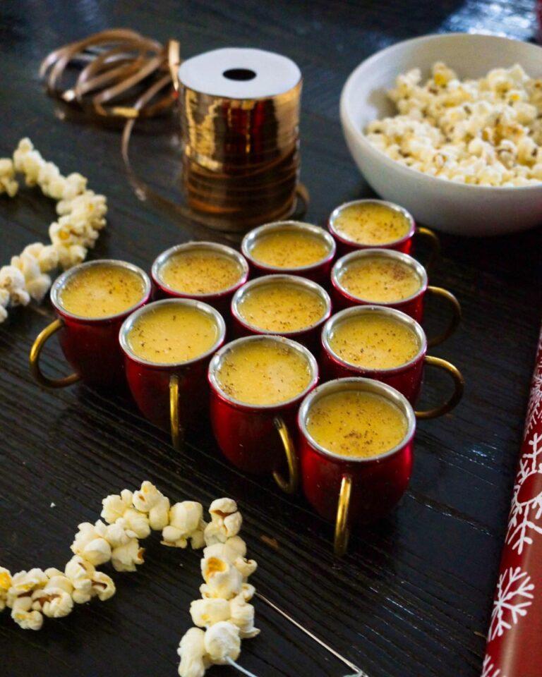 edible MAINE - Eggnog Jell-O Shots