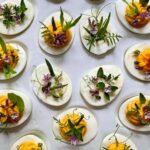 edible MAINE - Deviled Eggs with Miso and Chili