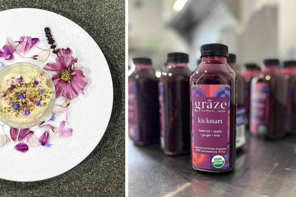 edible MAINE - From the Stress of Fashion to the Power of Greens