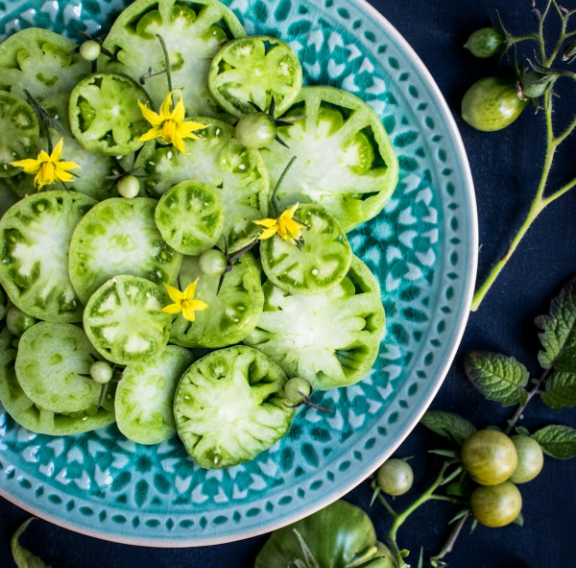 edible MAINE - Green Fried Tomatoes