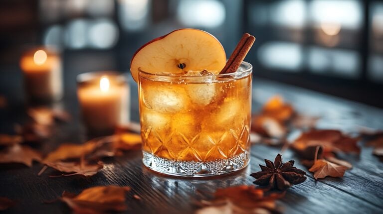 edible MAINE - Grilled Apple Sour