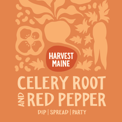 edible MAINE - Harvest Maine Celery Root and Red Pepper Spread