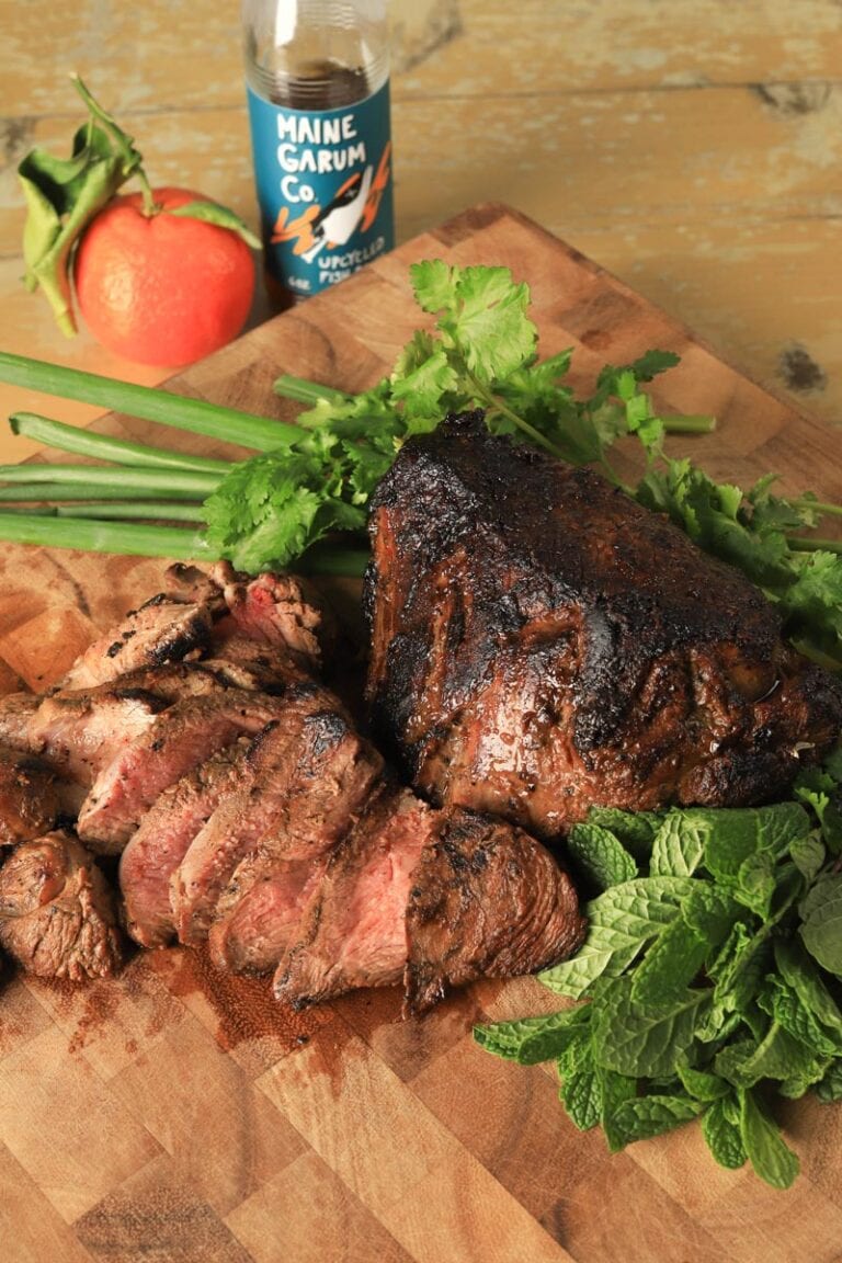 edible MAINE - My New-Traditional Leg of Lamb