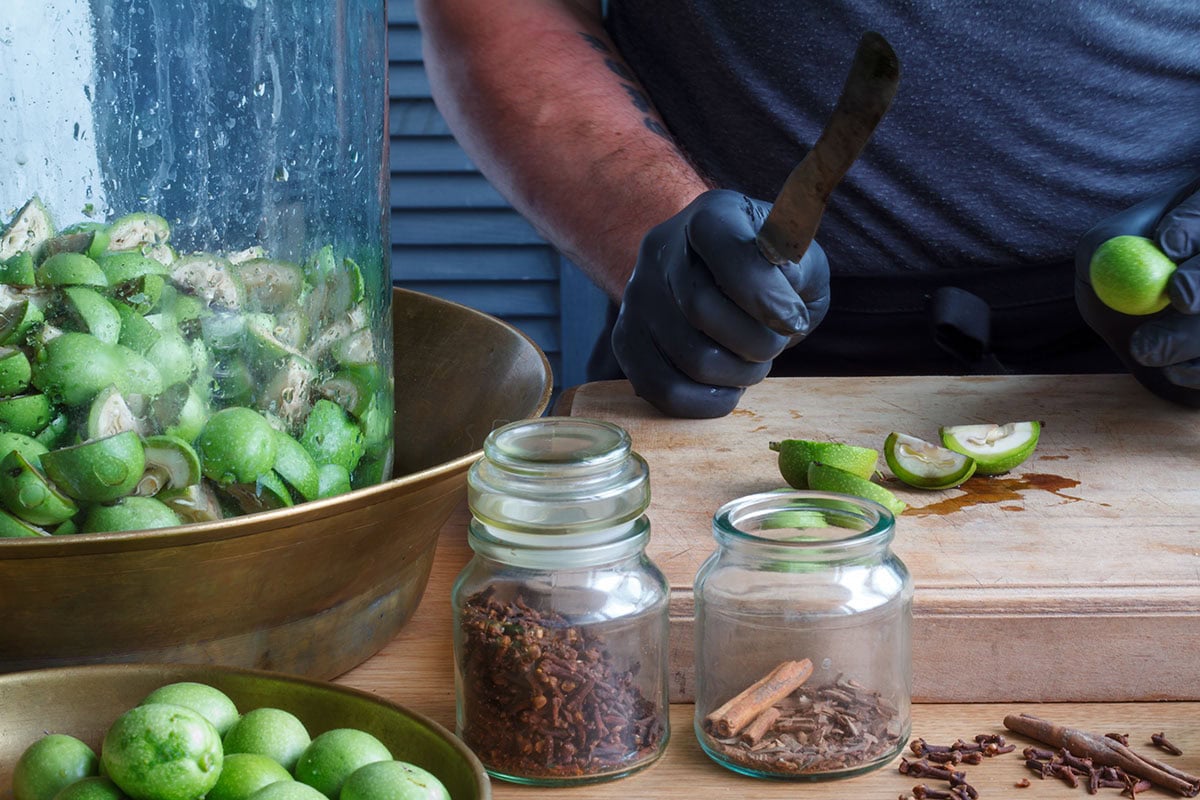 edible MAINE - Homemade Nocino