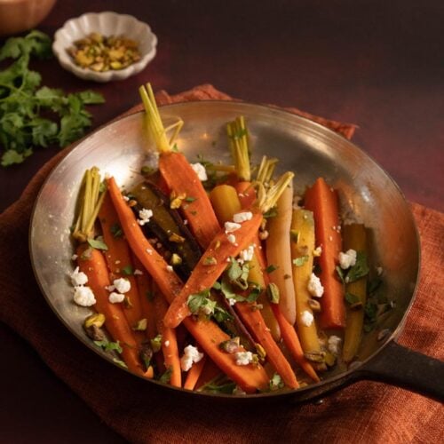 edible MAINE - Carrots Braised in Baxter’s Non-Alcoholic Pumpkin Ale