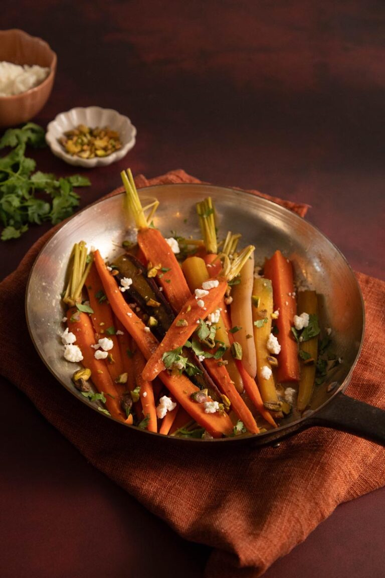 edible MAINE - Carrots Braised in Baxter’s Non-Alcoholic Pumpkin Ale